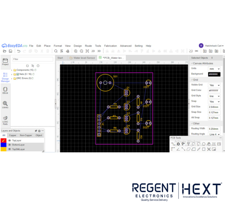 PCB Design using EasyEDA Online Platform - Regent Electronics