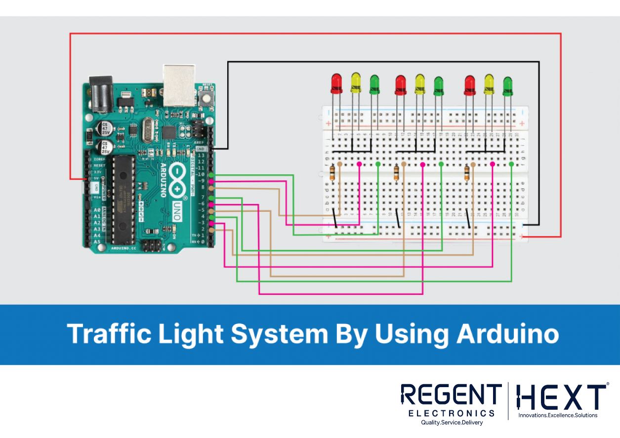 Traffic Light Controller Using Arduino - Regent Electronics