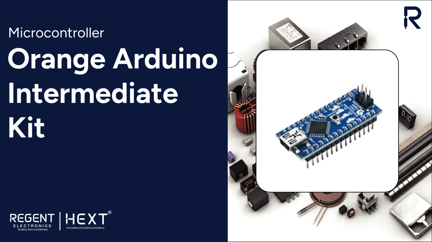 Orange Arduino Intermediate Kit by Regent Electronics – Take Your ...