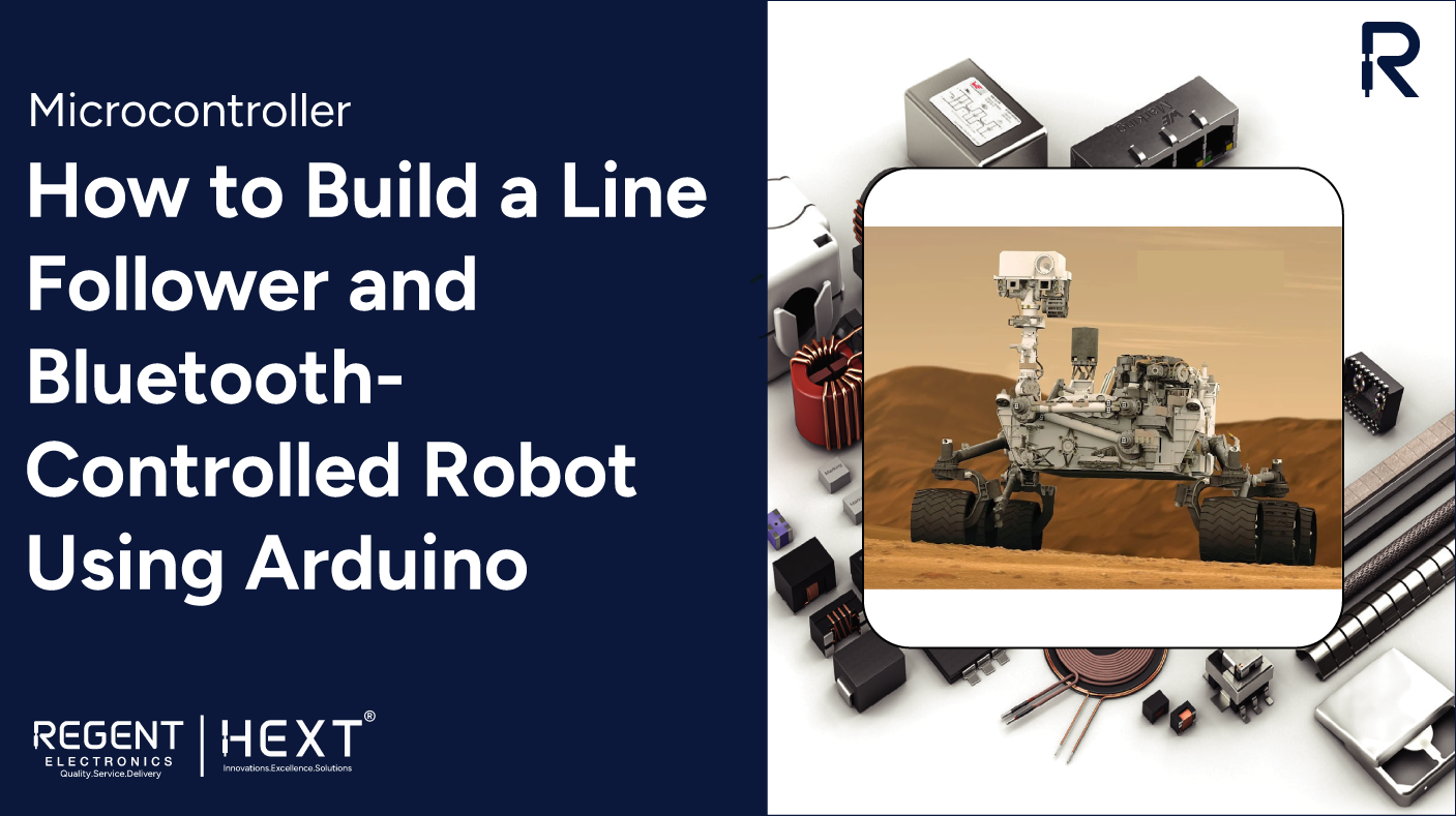 How to Build a Line Follower and Bluetooth-Controlled Robot Using ...